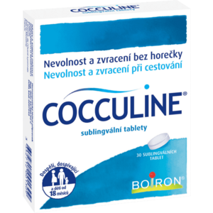 Boiron Cocculine 30 tablet obraz