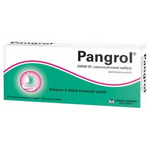 Pangrol 20000 IU 20 tablet obraz