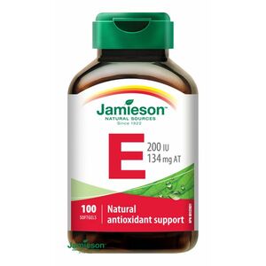 Jamieson Vitamín E 200 IU 100 kapslí obraz