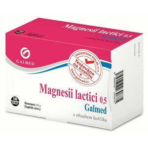 Galmed Magnesii lactici 0, 5 g 100 tablet obraz