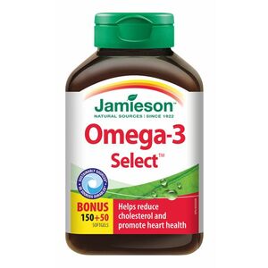 Jamieson Omega-3 Select 1000 mg 200 kapslí obraz