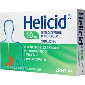 Helicid ® 10 mg 14 tobolek obraz