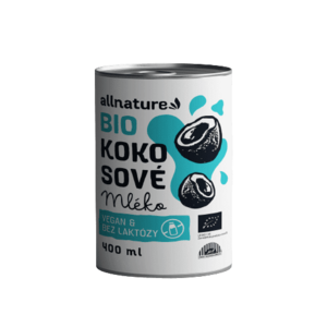 Allnature Kokosové mléko BIO 400 ml obraz