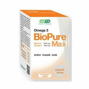 BioPure Max Omega 3, 60 měkkých tobolek obraz