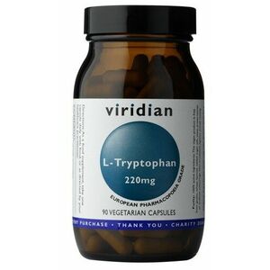 Viridian L-Tryptophan 220 mg 90 kapslí obraz