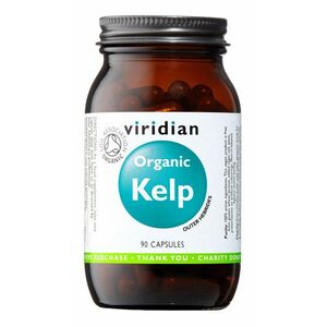 Viridian Organic Kelp 600mg 90 kapslí obraz