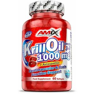 Amix Krill Oil 1000, 60 tobolek obraz