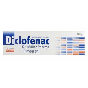 Dr.Muller Diclofenac 10 mg/g gel 120 g obraz