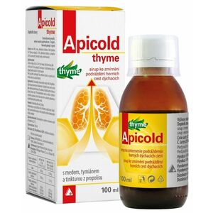 Apicold Thyme sirup 100 ml obraz
