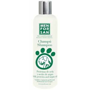 Menforsan Šampon pro psy s hedvábnými proteiny a arganovým olejem 300 ml obraz