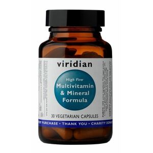 Viridian High Five Multivitamin & Mineral Formula 30 kapslí obraz