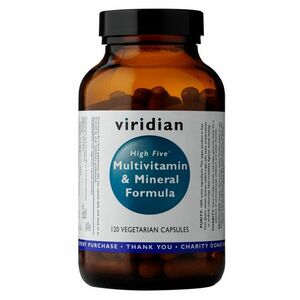 Viridian High Five Multivitamin & Mineral Formula 120 kapslí obraz
