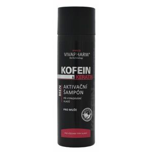VivaPharm Kofeinový šampon pro muže s keratinem 200 ml obraz