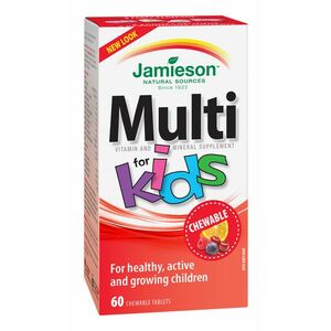 Jamieson Multi Kids multivitamín cucací tablety 60 ks obraz