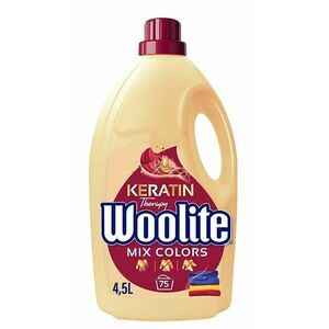 Woolite Keratin Therapy na barevné prádlo, tekutý prací přípravek s keratinem 4.5 l obraz