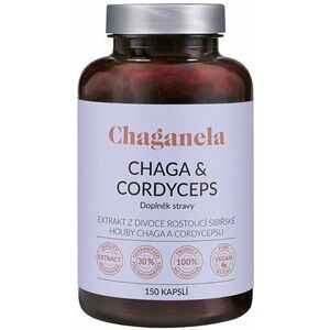Chaganela Extrakt čagy s cordycepsem 150 kapslí obraz