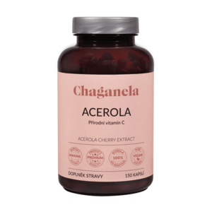 Chaganela Acerola (přírodní vitamín C) 150 kapslí obraz