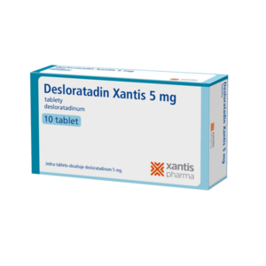 Desloratadin Xantis 5 mg 10 tablet obraz