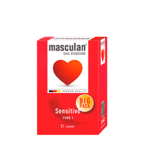 Masculan Kondomy Sensitive Big Pack 21 ks obraz