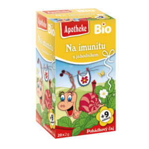 Apotheke Dětský Pohádkový čaj Imunita s jahodník sáčky 20 ks obraz