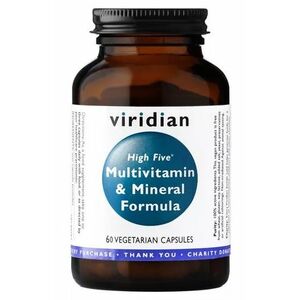 Viridian High Five Multivitamin & Mineral Formula 60 kapslí obraz