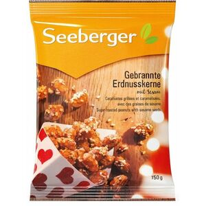 Seeberger Pražené arašídy v cukru se sezamovými semínky 150 g obraz