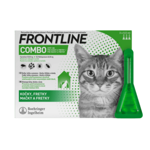 Frontline Combo Spot-On pro kočky 3 x 0.5 ml obraz