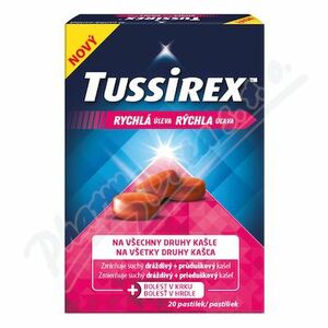 Tussirex 20 pastilek obraz