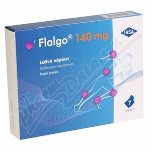 Flalgo 140 mg léčivá náplast 7 ks obraz