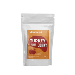 Allnature Turkey pepper Jerky 100 g obraz