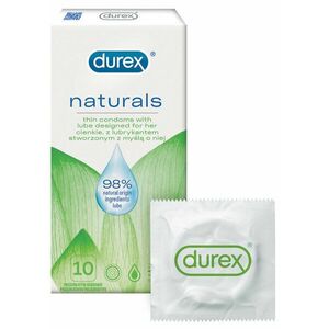 Durex Naturals Kondomy 10 ks obraz