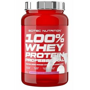 SciTec Nutrition 100% Whey Protein Professional jahoda/bílá čokoláda 920 g obraz