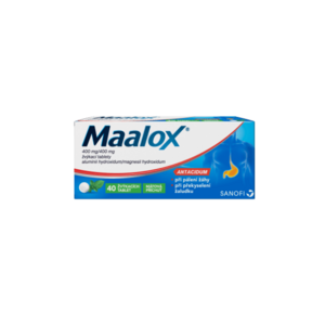 Maalox 40 žvýkacích tablet obraz