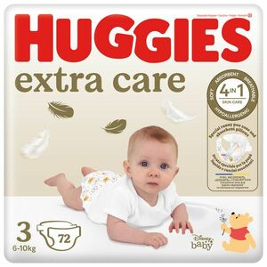 Huggies Extra Care 3, 72 ks obraz