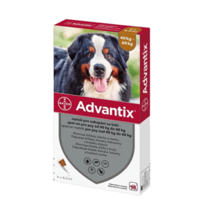 Advantix pro psy 40-60 kg spot-on 4 x 6 ml obraz