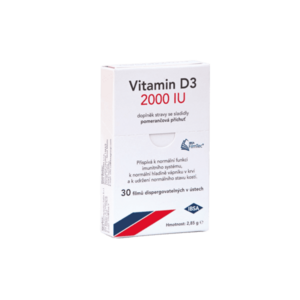Ibsa Vitamín D3 2000IU rozpustných v ústech 30 ks obraz
