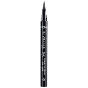 L'Oréal Paris Infaillible Grip 36h Micro-Fine liner 01 Obsidian black černá oční linka 0.4 g obraz