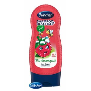Bübchen šampon a sprchový gel pro děti Malina 230 ml obraz