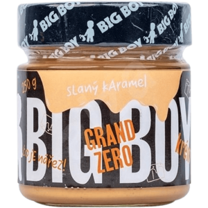 Big Boy Grand Zero slaný karamel - Arašídový krém s příchutí slaný karamel 250 g obraz