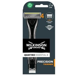Wilkinson Sword Sword Quattro Essential Precision Trimmer - holicí strojek + 1 náhradní hlavice obraz
