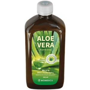 Biomedica Aloe vera přírodní šťáva 99.5% 500 ml obraz