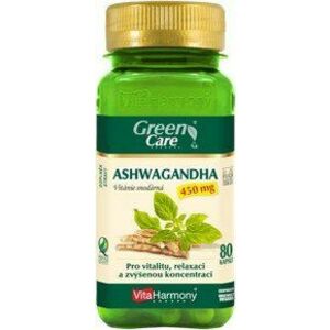 VitaHarmony Ashwagandha 450 mg, 80 kapslí obraz