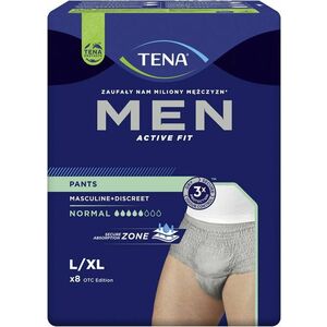 Tena Men Pants Normal Grey L/XL 8 ks obraz
