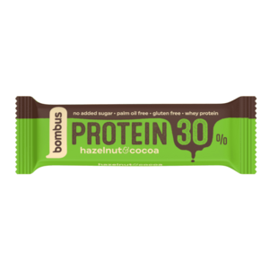Bombus Tyčinka proteinová 30 % lískový ořech a kakao 50 g obraz