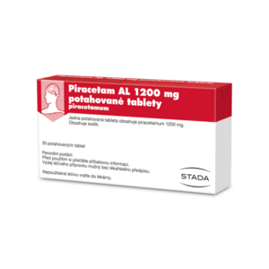 Piracetam AL 1200mg tbl.flm. 30 tablet obraz