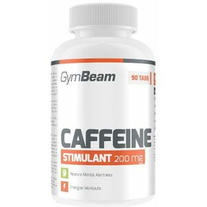 GymBeam Caffeine unflavored 90 tablet obraz
