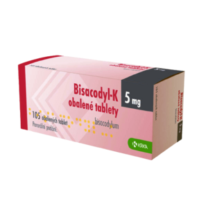 Bisacodyl-K Krka 5mg tbl.obd. 105 tablet obraz