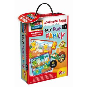 Liscianigioch Montessori Baby Box Play Family - Vkládačka mláďátka obraz