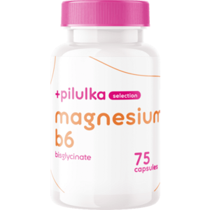 Pilulka Selection Magnesium bisglycinát + B6 75 kapslí obraz
