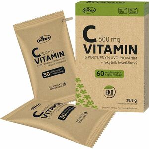 Vitar Vitamin C 500mg + Rakytník EKO 60 kapslí obraz